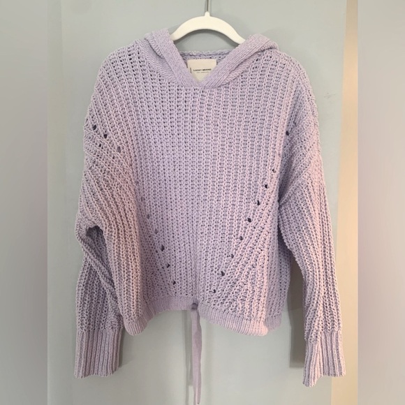 Lucky Brand Sweaters - Lucky Brand Purple V-Neck Sweater